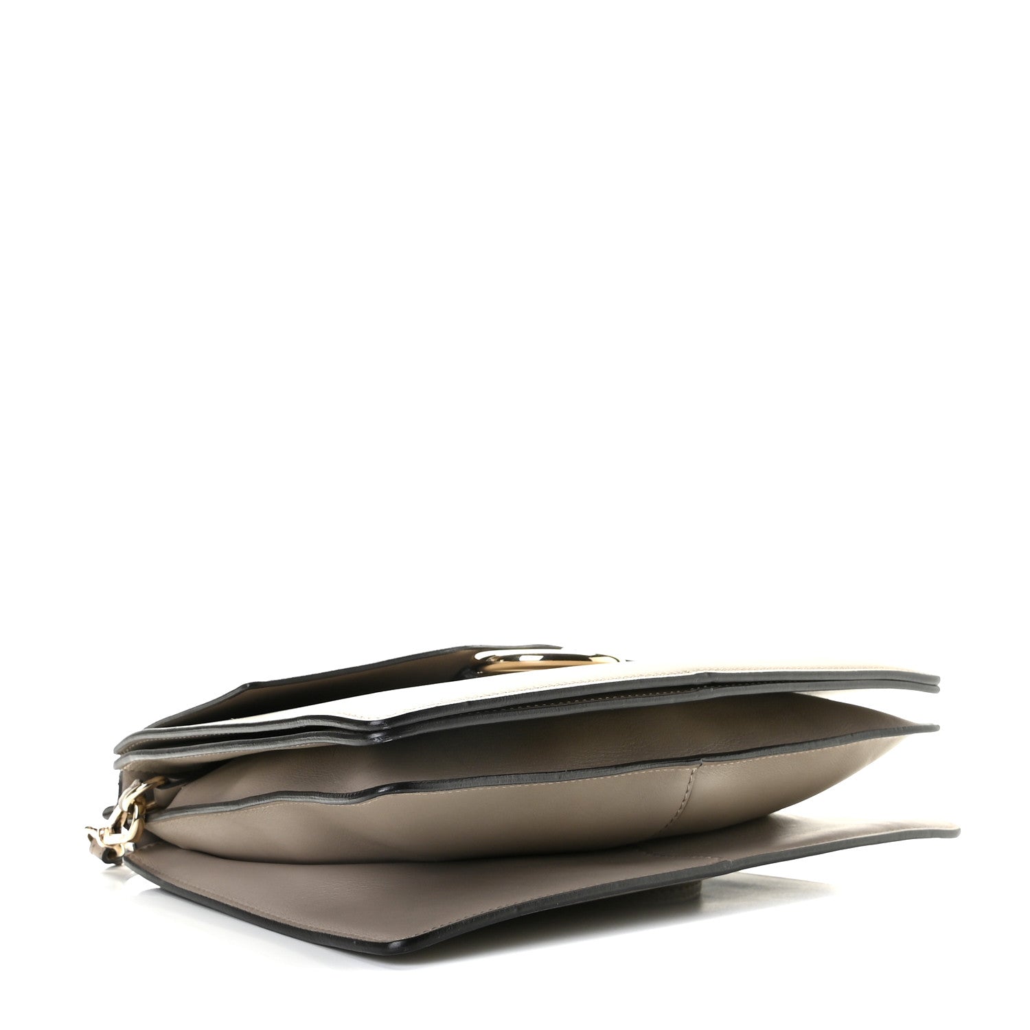 Chloe Calfskin Medium Faye Shoulder Bag Motty Grey 4 of 16