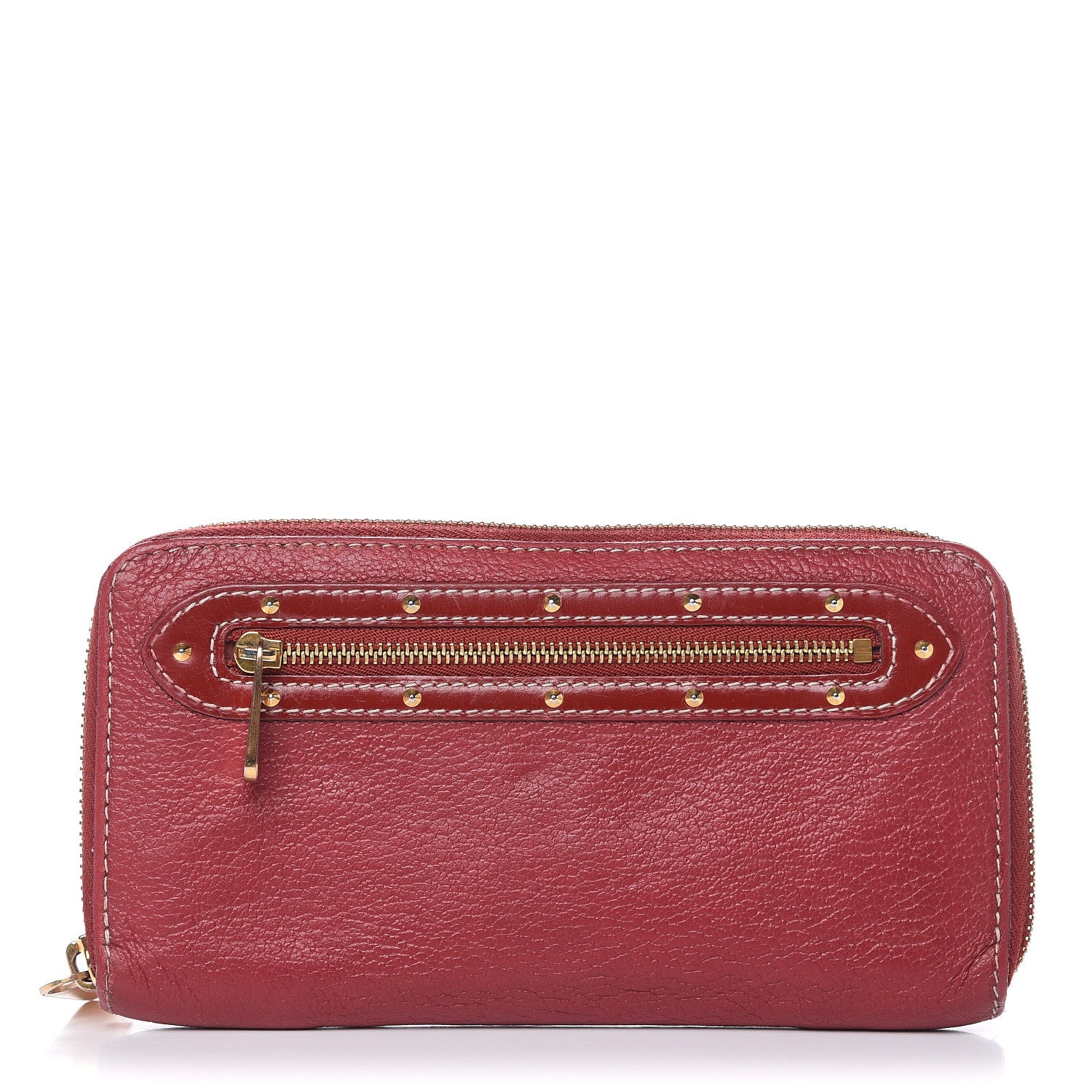 Louis Vuitton Suhali Zippy Wallet Geranium Red 1 of 11