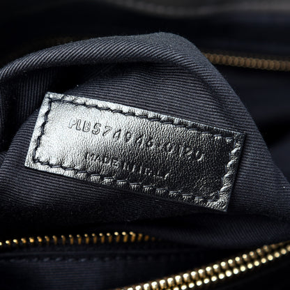 Saint Laurent Calfskin Y Quilted Monogram Medium Loulou Chain Satchel Earth 7 of 9