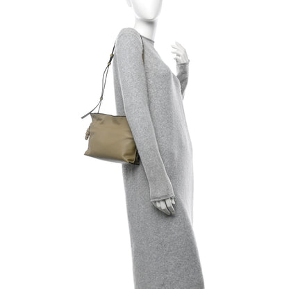 Loewe Calfskin Mini Flamenco Knot Clutch Clay Green 2 of 12