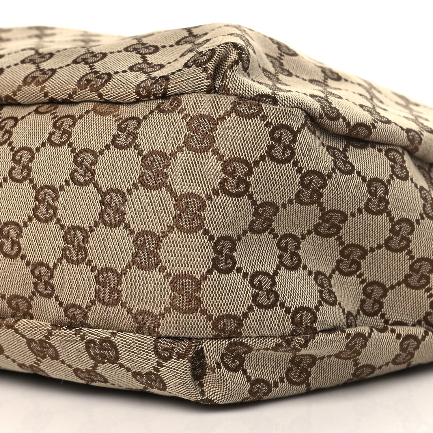 Gucci Monogram Large New Ladies Web Hobo Dark Brown 8 of 8