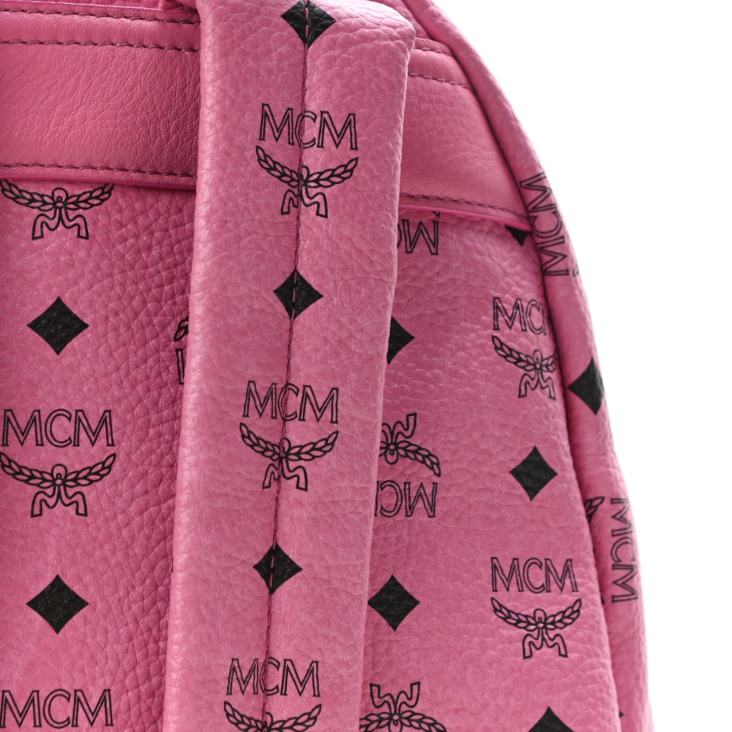 Visetos Medium Side Studs Stark Backpack Pink