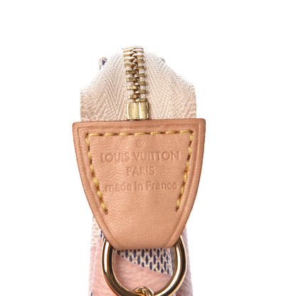 Louis Vuitton Damier Azur Tahitienne Mini Pochette Accessories 6 of 7
