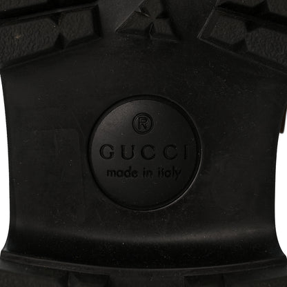 Gucci GG Supreme Monogram Cordovan Lux Womens Harald Horsebit 25mm Platform Loafers 37 Beige Sugar Pink Crop Shine Purple Marine 7 of 10