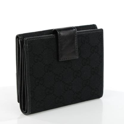 Gucci Monogram New Britt French Wallet Black 3 of 7