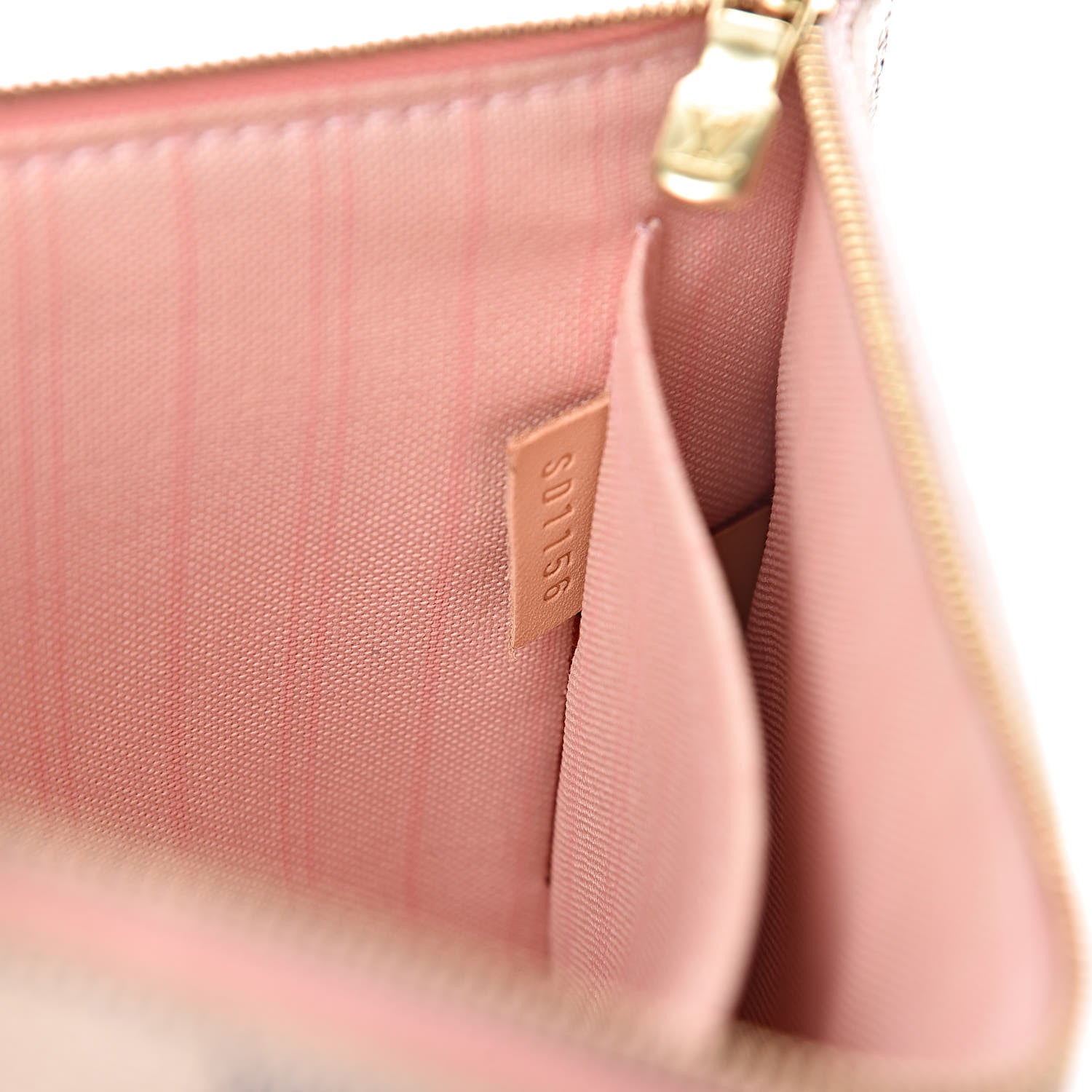 Louis Vuitton Damier Azur Neverfull MM GM Pochette Rose Ballerine 8 of 10