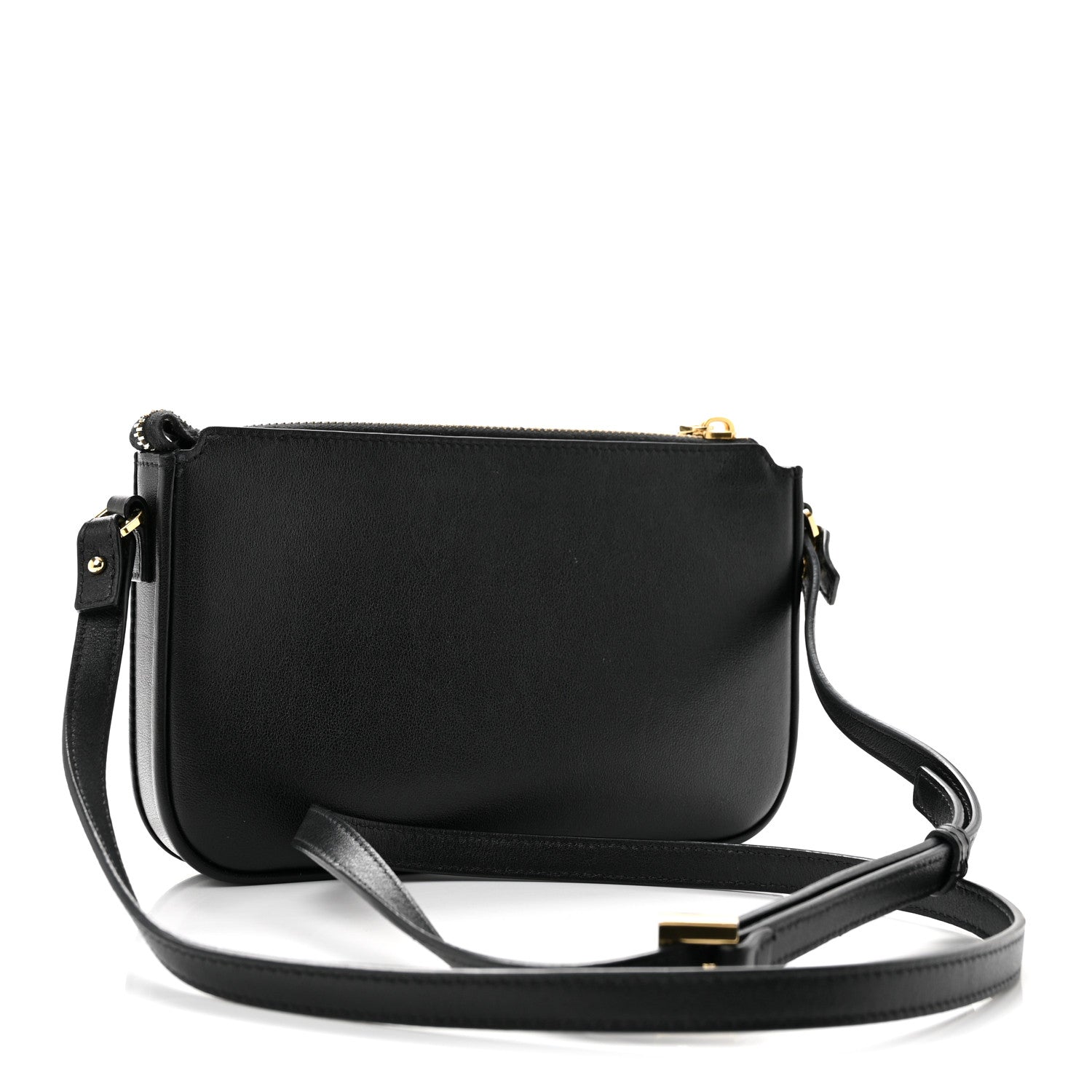 Valentino Garavani Calfskin Mini Vlogo Crossbody Bag Black 3 of 11