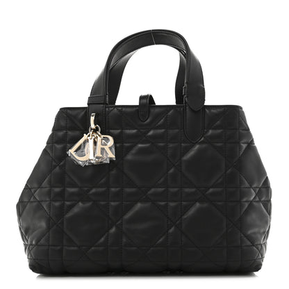 Christian Dior Calfskin Macrocannage Medium Toujours Black 1 of 12
