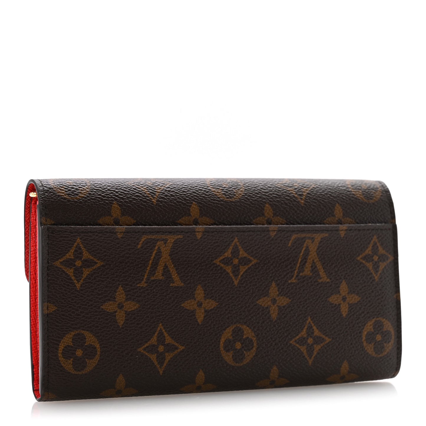 Monogram Sarah Wallet NM Coquelicot Coquelicot