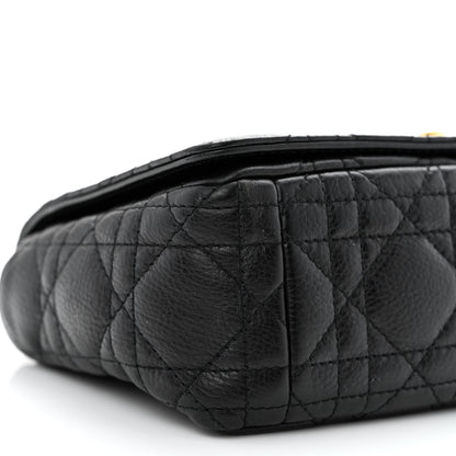 Christian Dior Calfskin Cannage Small Caro Bag Black 9 of 10