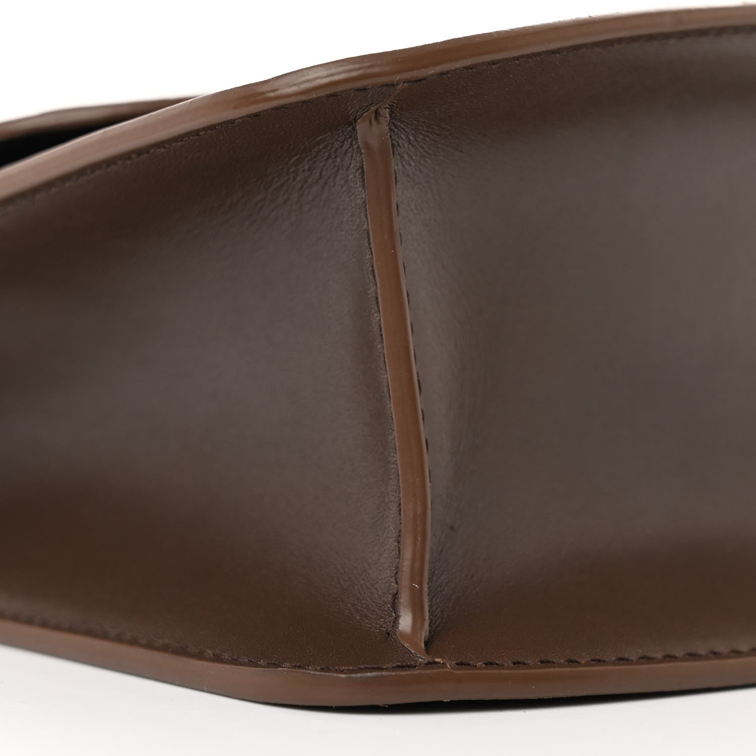 The Row Sleek Calfskin The Sofia 8.75 Crossbody Stone Shg 8 of 9