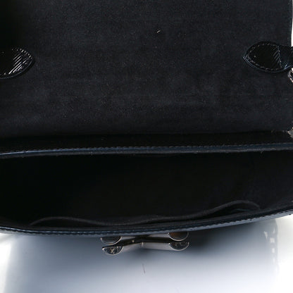 Louis Vuitton Electric Epi Twist Shoulder Bag MM Black 7 of 7