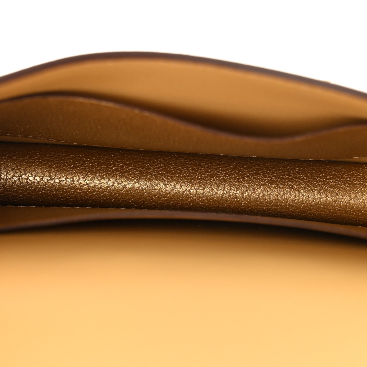 Hermes Metallic Chevre Chamkilight Constance Slim Wallet Dore 7 of 10