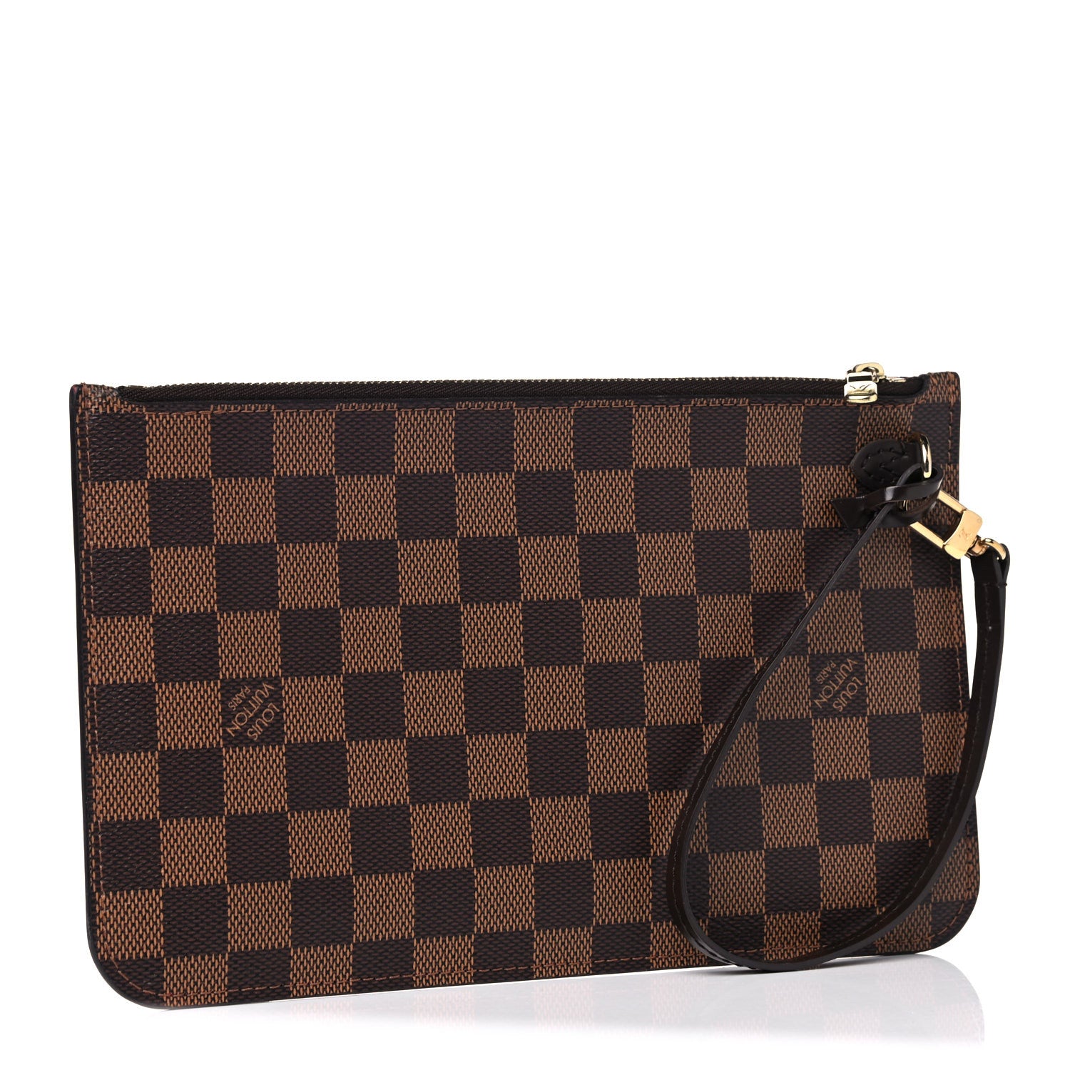 Louis Vuitton Damier Ebene Neverfull MM GM Pochette 3 of 12