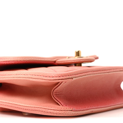 Chanel Caviar Quilted Sunset On The Sea Waist Bag Coral 16 of 19