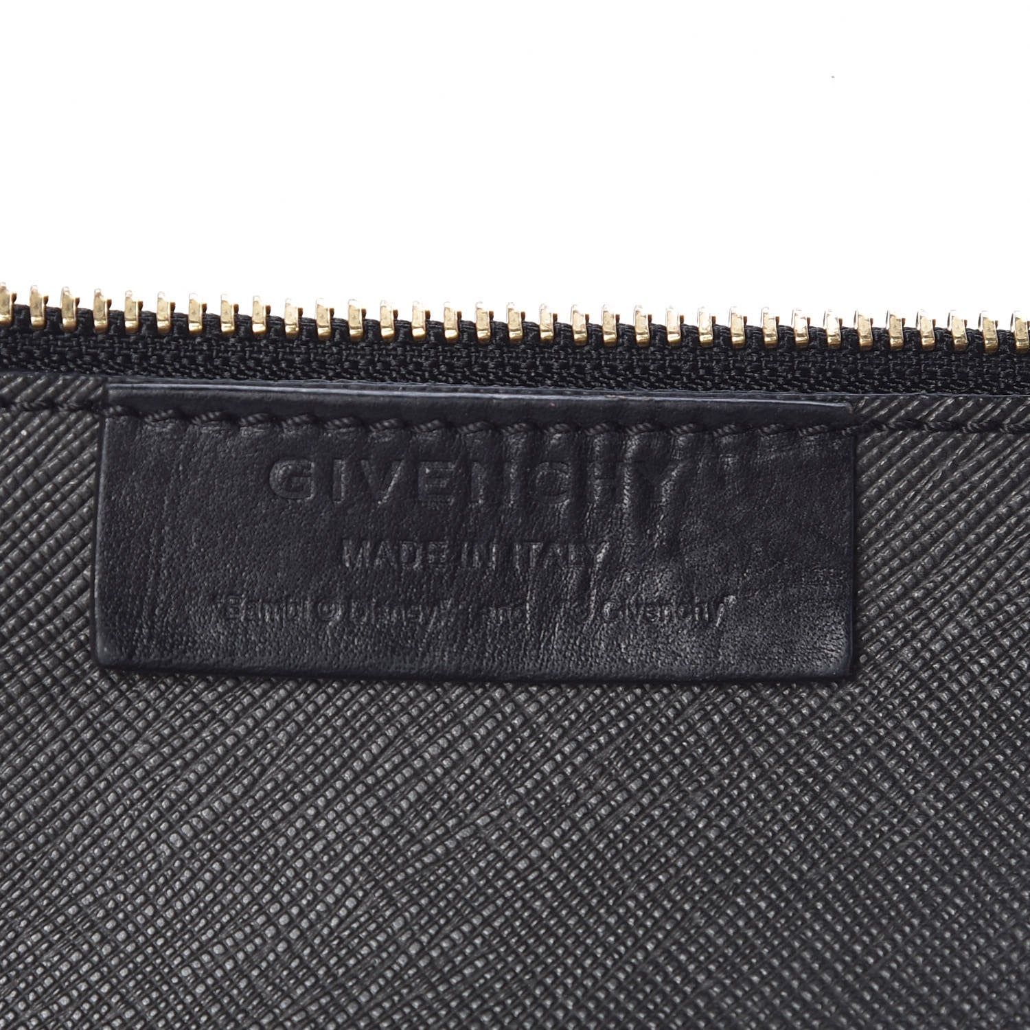 Givenchy Textured Coated Canvas Bambi Print Cosmetic Pouch Black 6 of 8