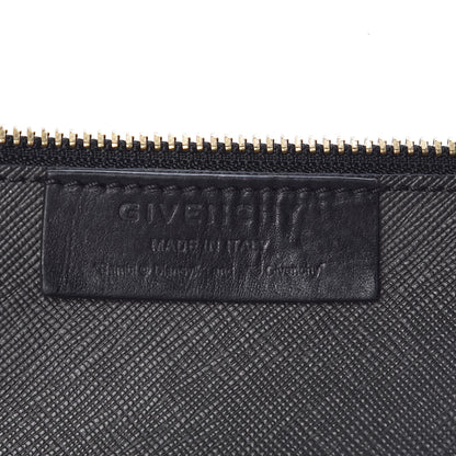 Givenchy Textured Coated Canvas Bambi Print Cosmetic Pouch Black 6 of 8