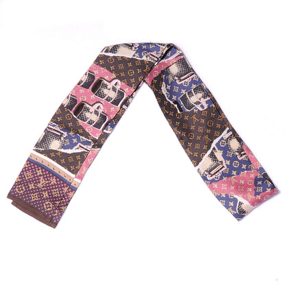 Louis Vuitton Silk Monogram Wallpaper Bandeau 1 of 3