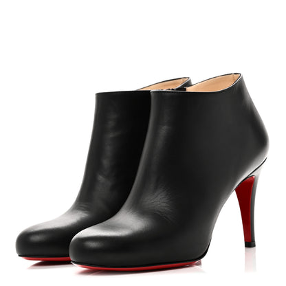 Christian Louboutin Calfskin Belle 85 Ankle Boots 36 Black 4 of 10