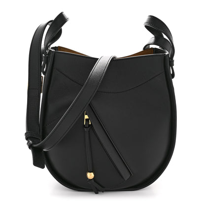 Loewe Calfskin Hammock Slice Bag Black 1 of 10