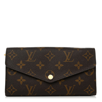 Louis Vuitton Monogram Sarah Wallet NM 1 of 11