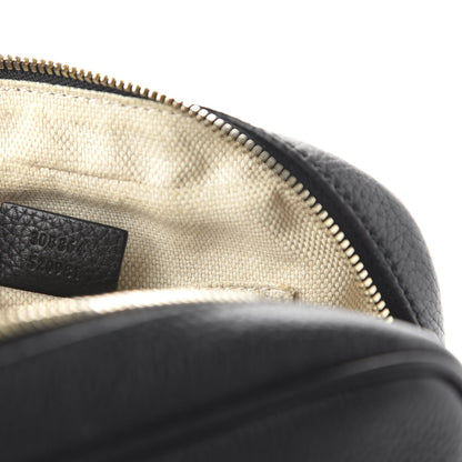 Gucci Pebbled Calfskin Small Soho Disco Bag Black 9 of 10