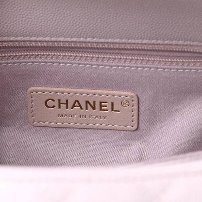 Chanel Caviar Quilted Mini Coco Handle Flap Lilas Lilac 6 of 11