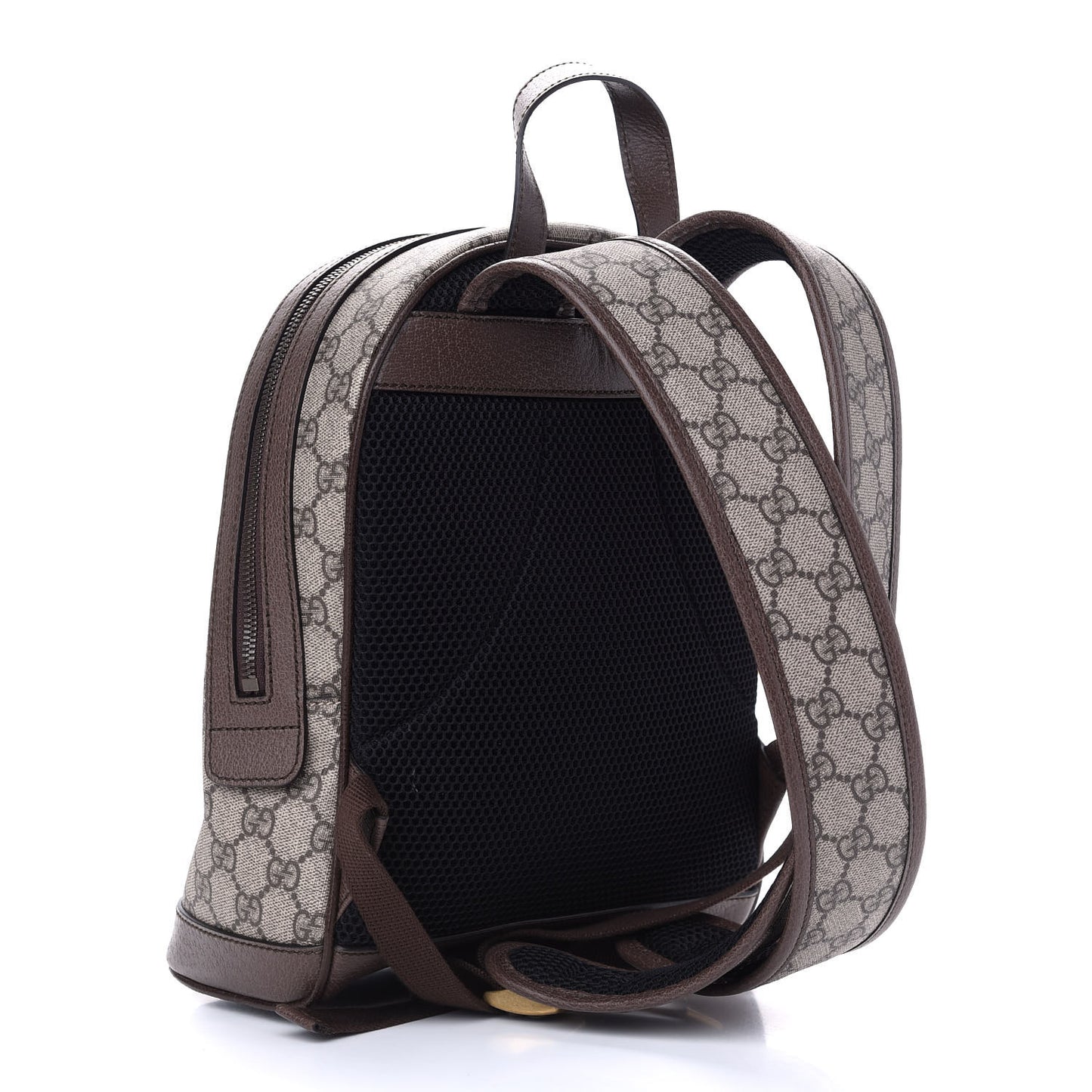 X DISNEY GG Supreme Monogram Donald Duck Small Interlocking G Dome Backpack Beige Multicolor New Acero