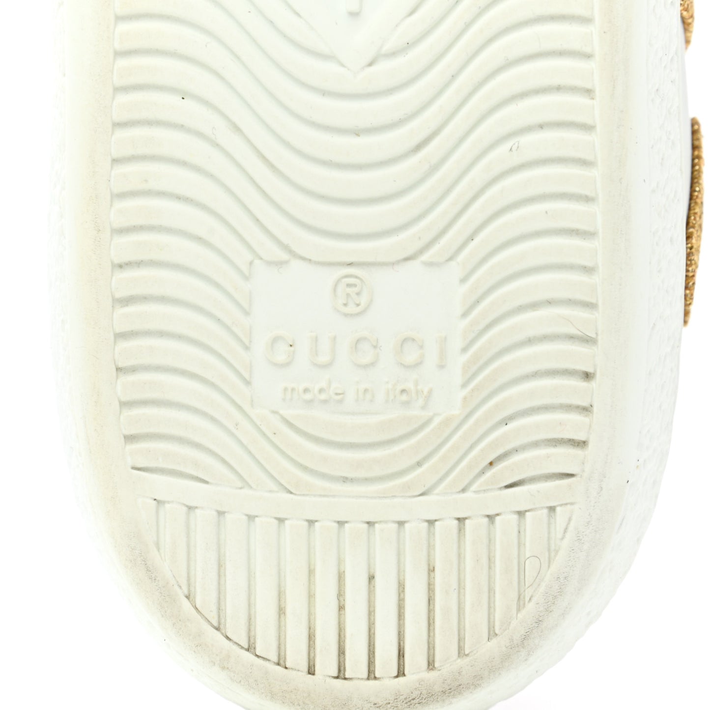 Calfskin Nappa Web LOVED Embroidered Womens Ace Sneakers 36 White Red Flame Notte