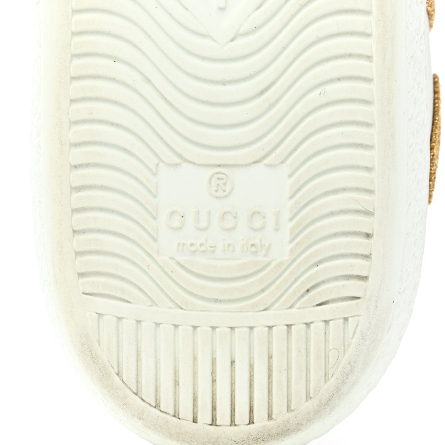 Gucci Calfskin Nappa Web LOVED Embroidered Womens Ace Sneakers 36 White Red Flame Notte 6 of 11
