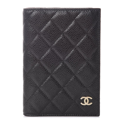 Chanel Caviar Quilted Passport Holder Black 1 of 8