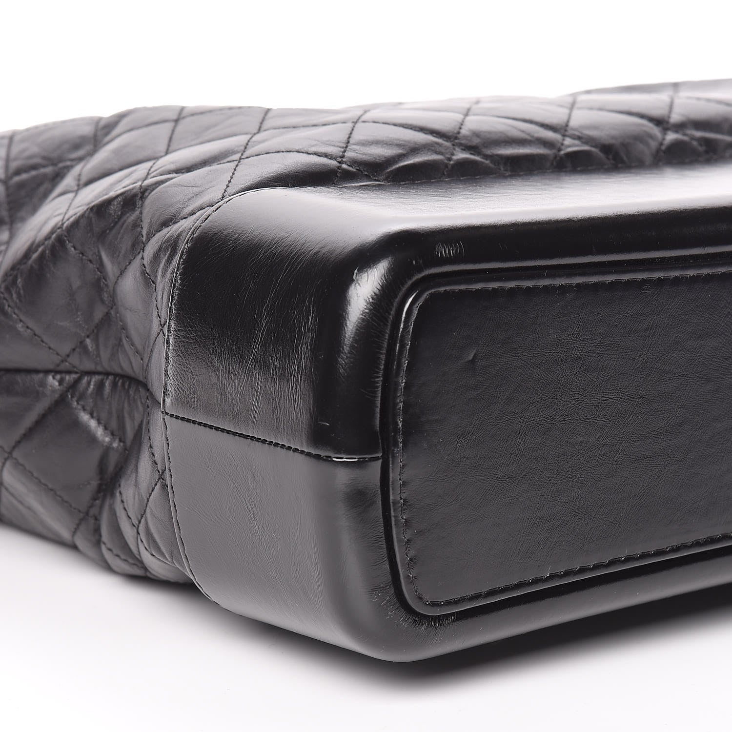 Chanel Aged Calfskin Quilted Maxi Gabrielle Hobo Black 6 of 12