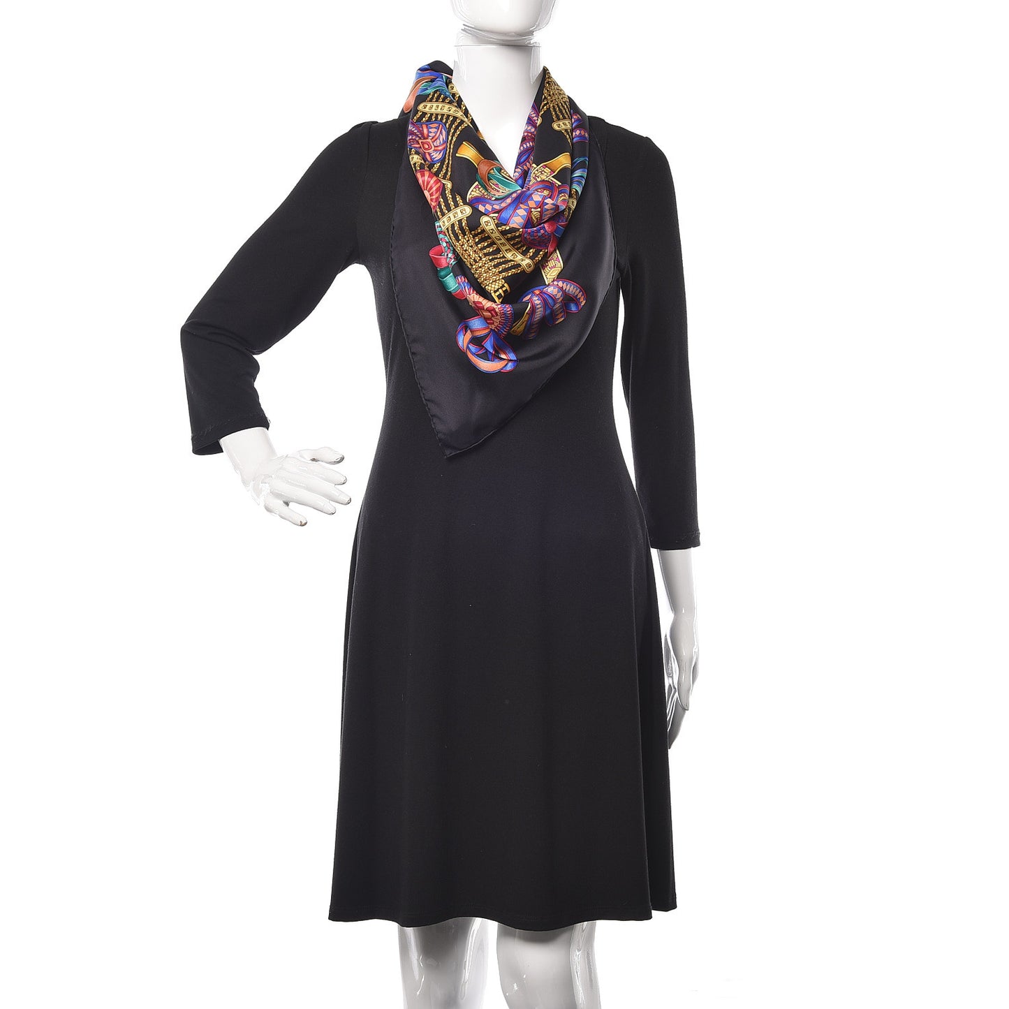 Silk Les Rubans Du Cheval Scarf 90