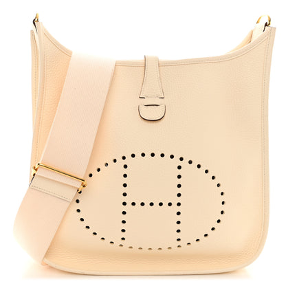 Hermes Taurillon Clemence Evelyne III PM Nata 1 of 12