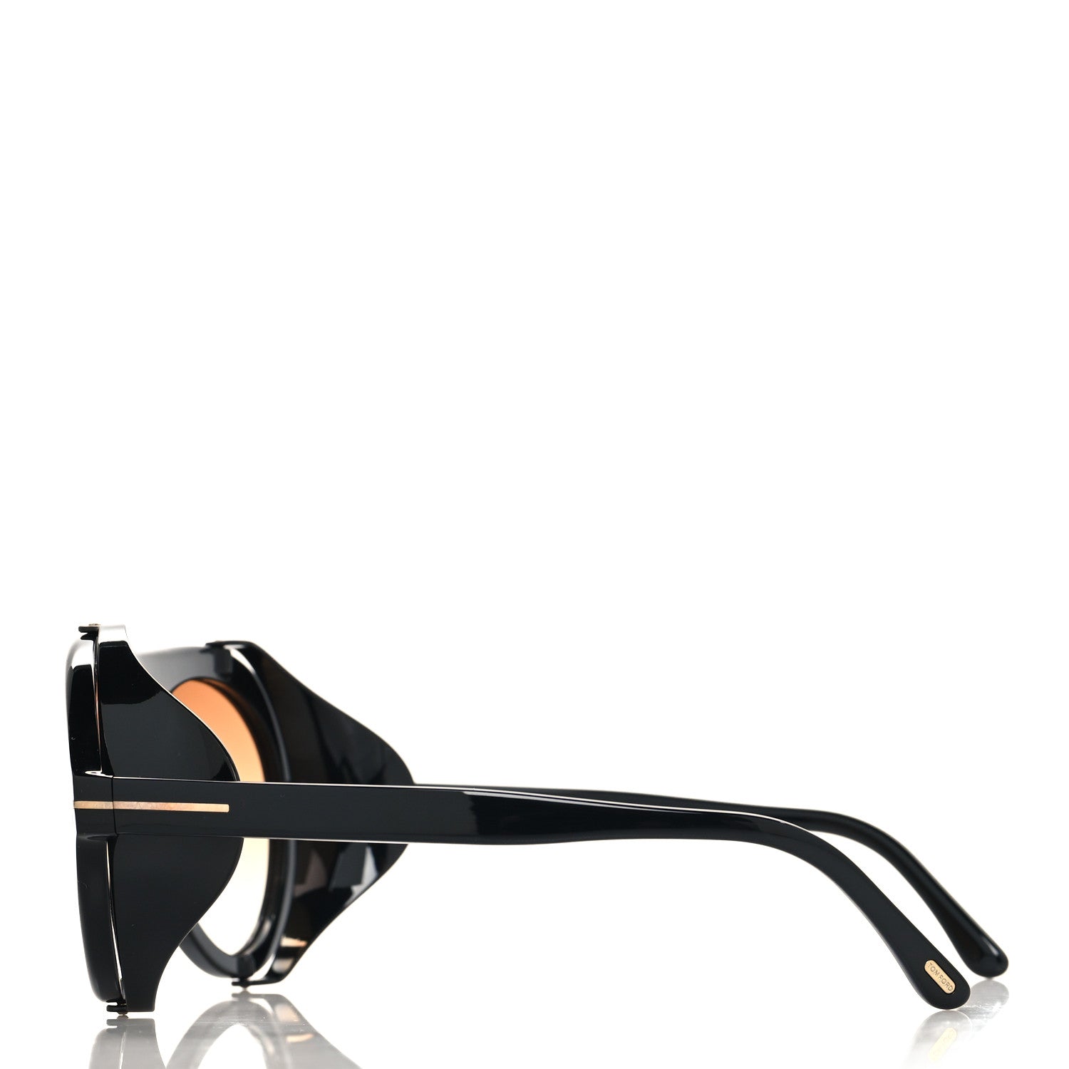 Tom Ford Acetate Neughman Sunglasses TF882 Black 3 of 7