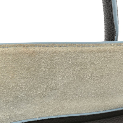 Celine Grained Calfskin Medium Phantom Luggage Grey Blue 12 of 16