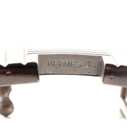 Hermes Palladium 32mm Cadena H Belt Buckle 4 of 4