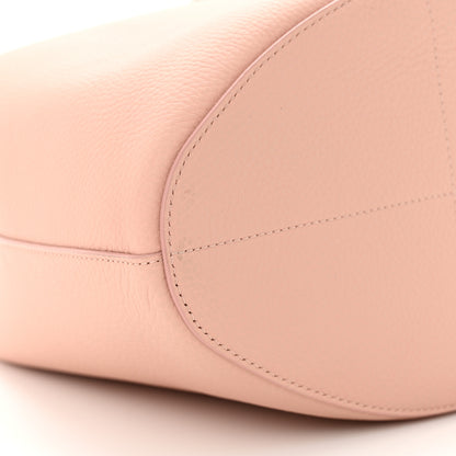 Burberry Grainy Calfskin Small TB Bucket Bag Dusty Pink 8 of 9
