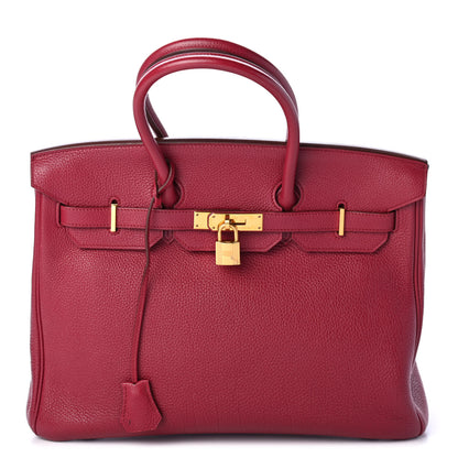 Hermes Togo Birkin 35 Rubis 1 of 9