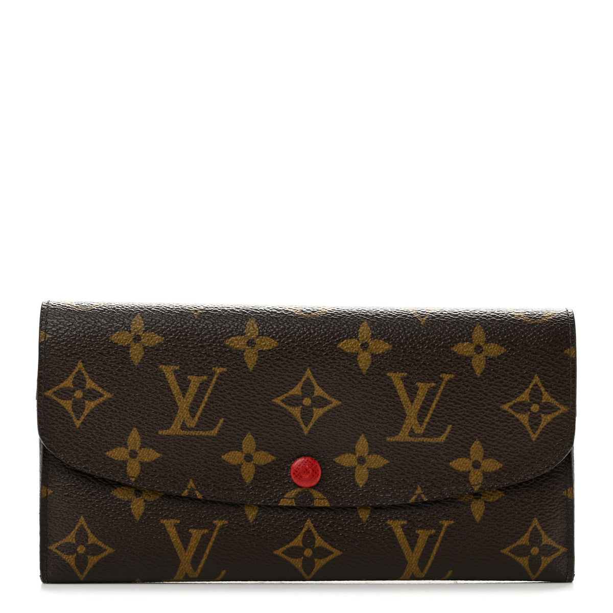Louis Vuitton Monogram Emilie Wallet Rouge 1 of 9