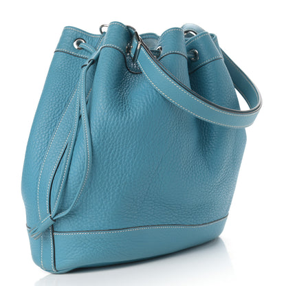 Hermes Taurillon Clemence Market 28 Blue Jean 3 of 11