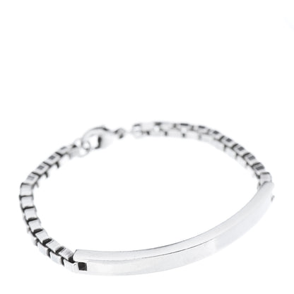 Tiffany Sterling Silver Venetian Link ID Bracelet 1 of 6