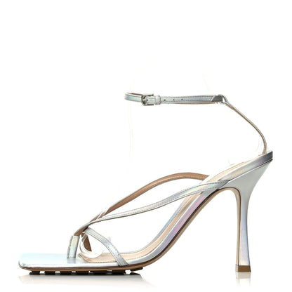 Bottega Veneta Laser Nappa Stretch Multi Strap 90mm Sandals 41 Moon Drop 1 of 9