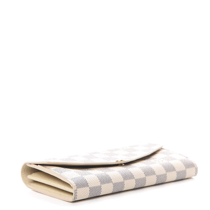 Louis Vuitton Damier Azur Sarah Wallet NM 4 of 12
