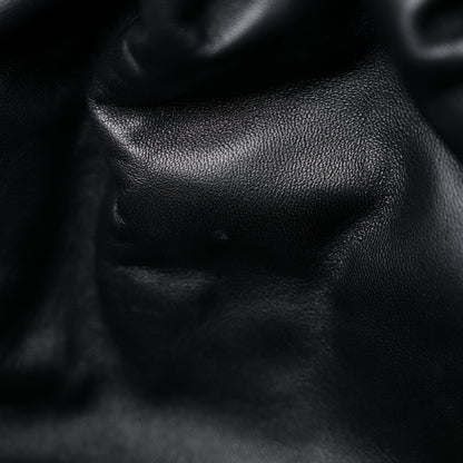 Bottega Veneta Nappa Maxi Intreccio The Pouch Oversized Clutch Black 10 of 10