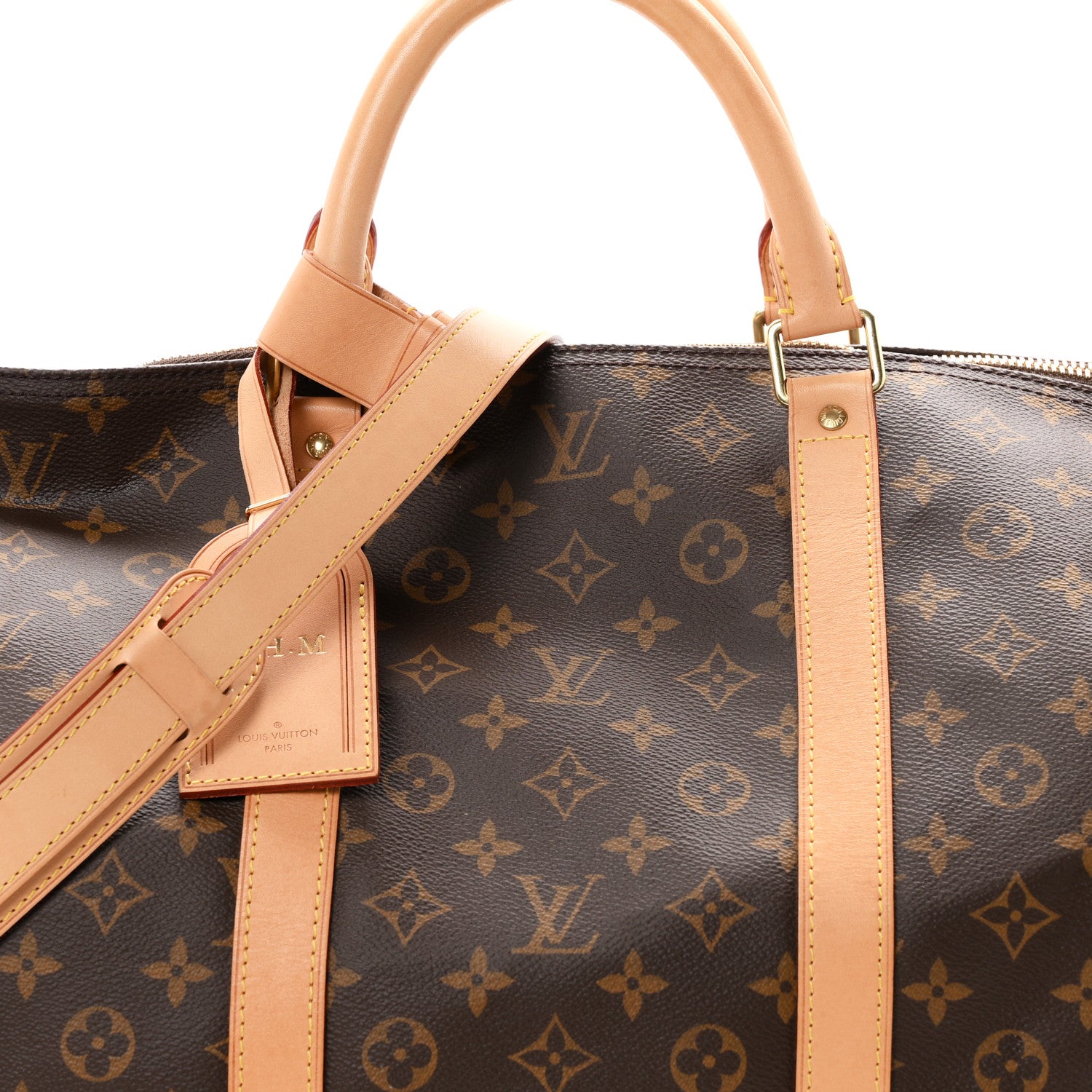 Louis Vuitton Monogram Keepall Bandouliere 60 7 of 10
