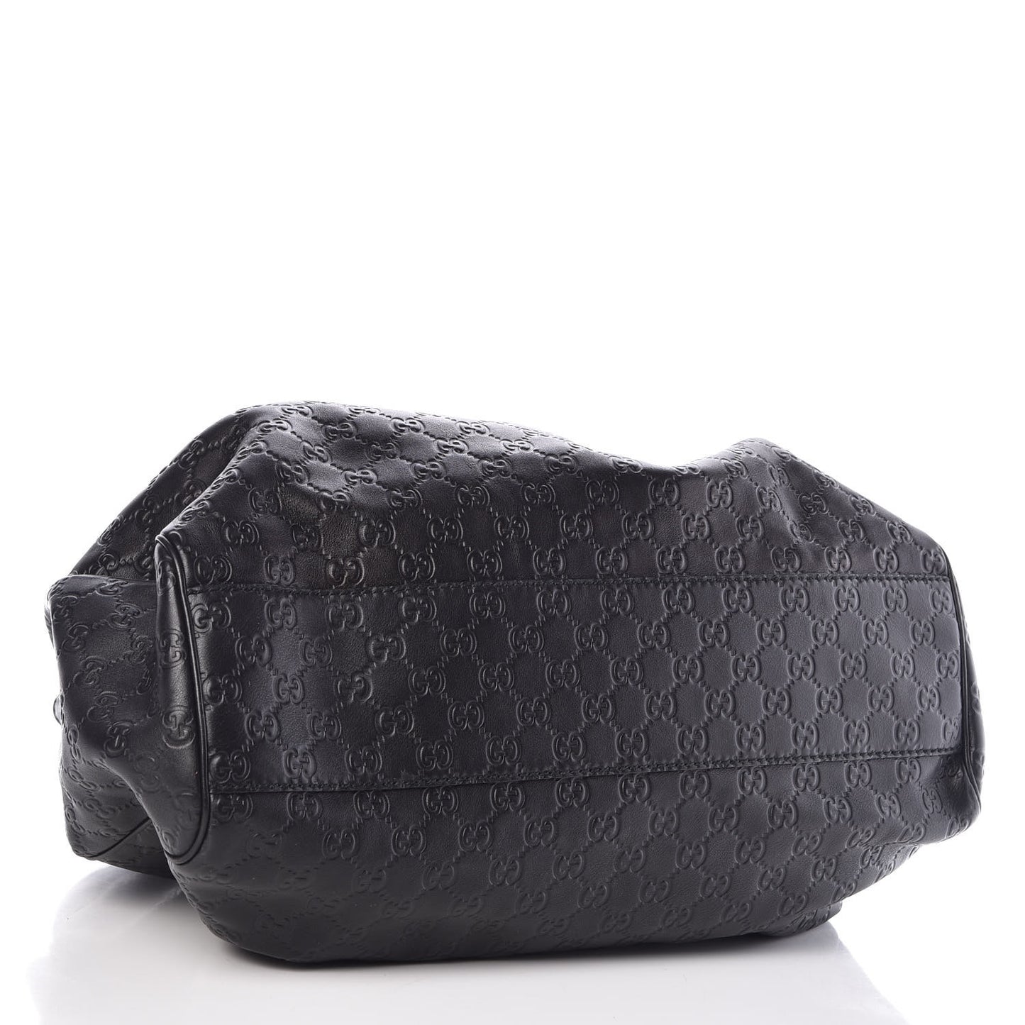 Guccissima Large Sukey Tote Black