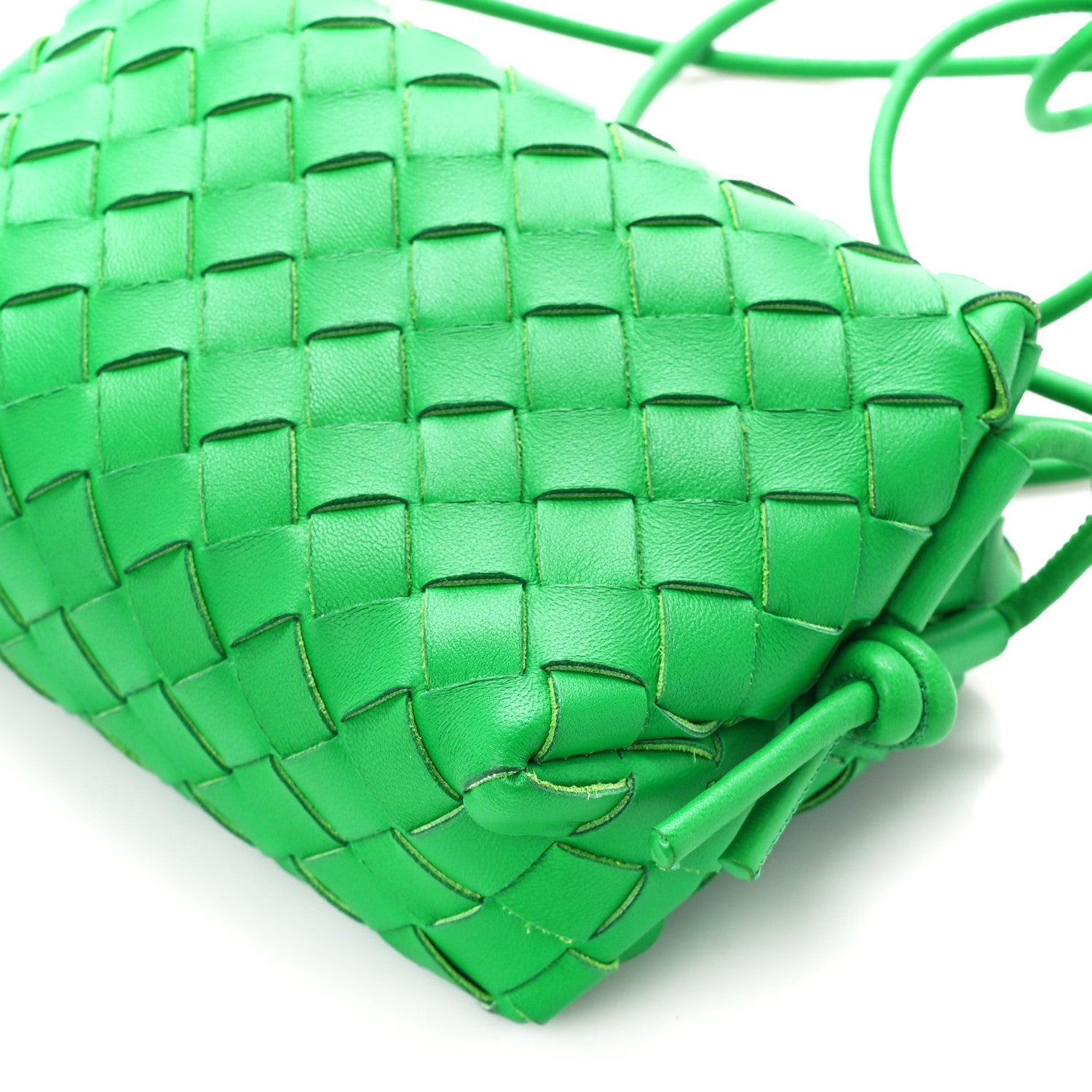 Bottega Veneta Nappa Intrecciato Mini Loop Camera Bag Parakeet 9 of 9