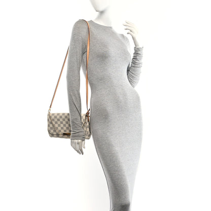 Louis Vuitton Damier Azur Favorite MM 2 of 12