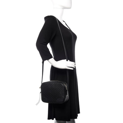 Gucci Microguccissima Mini Bree Messenger Bag Black 2 of 11